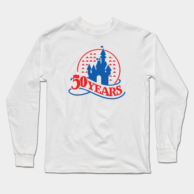 50 Retro Years Long Sleeve T-Shirt by Heyday Threads